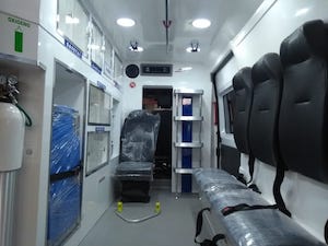 Chaselong de ambulancia tipo I Redimedic