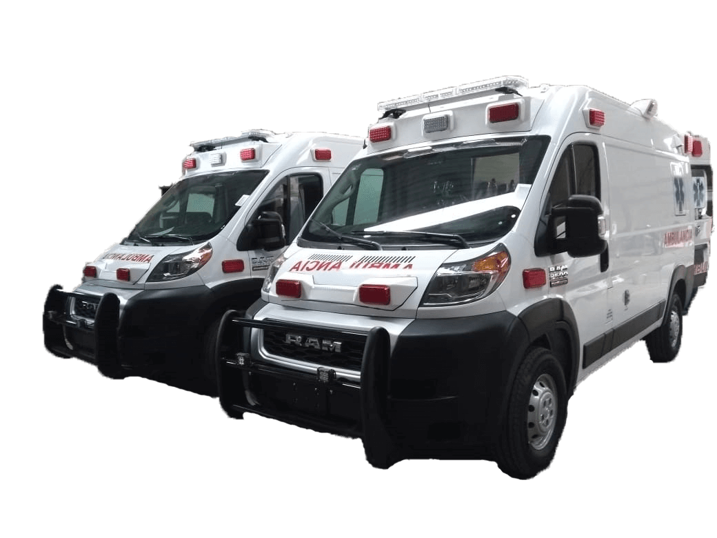Ambulancia tipo II de Redimedic Mexico